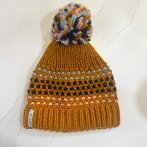 Arc'teryx Multicolor Knit Beanie with Pom-Pom